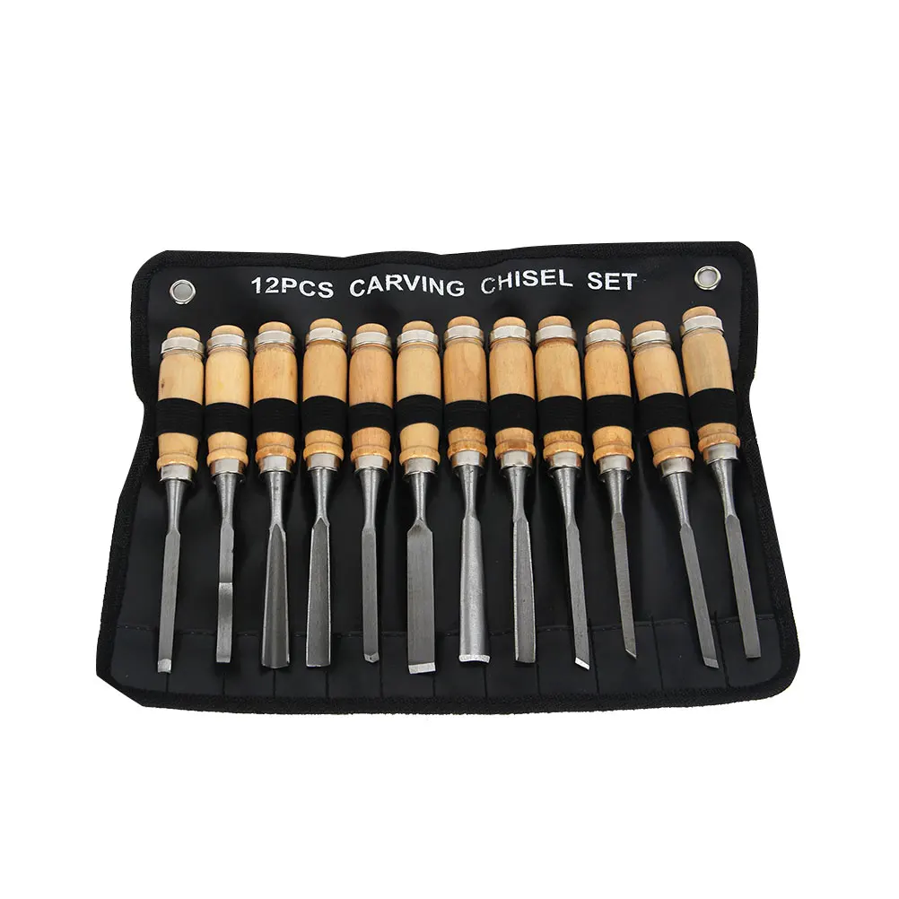 

Wood Carving Set Durable Carbon Steel Hand Chisel Sculptural Knife Hook Carving Tool Wooden Art Craft Supplies