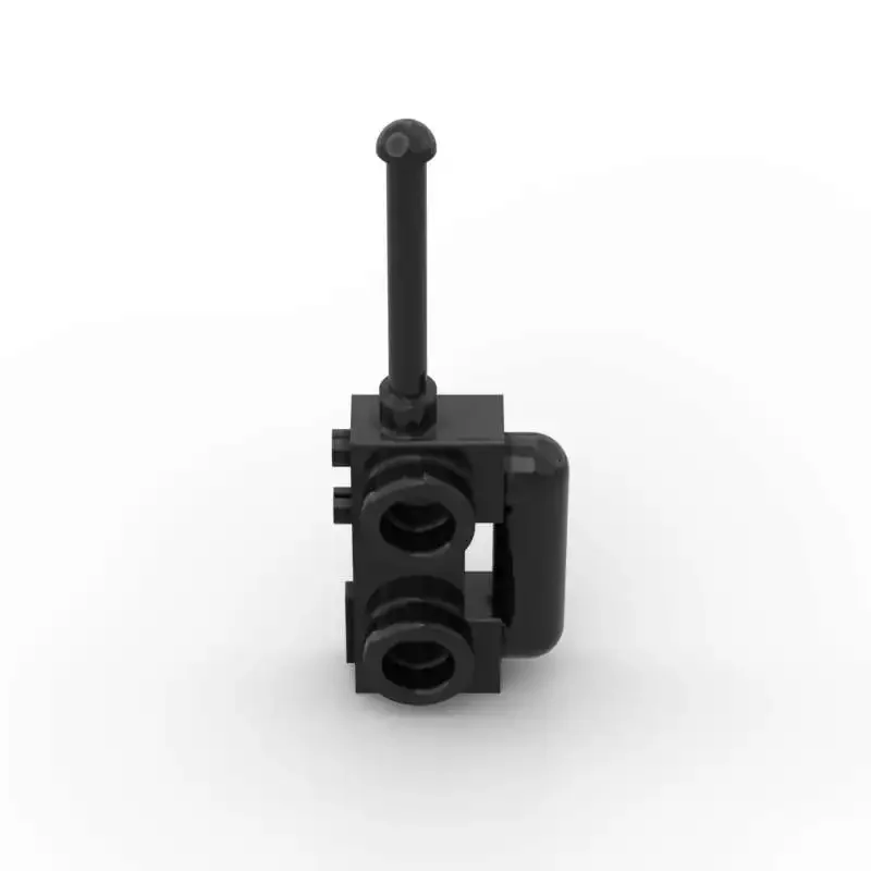 MOC 10 قطعة 3962 يده الهاتف الطوب أواني راديو اللبنات عدة أرقام مدمجة لتقوم بها بنفسك فكرة لعب الأطفال طفل هدية عيد ميلاد