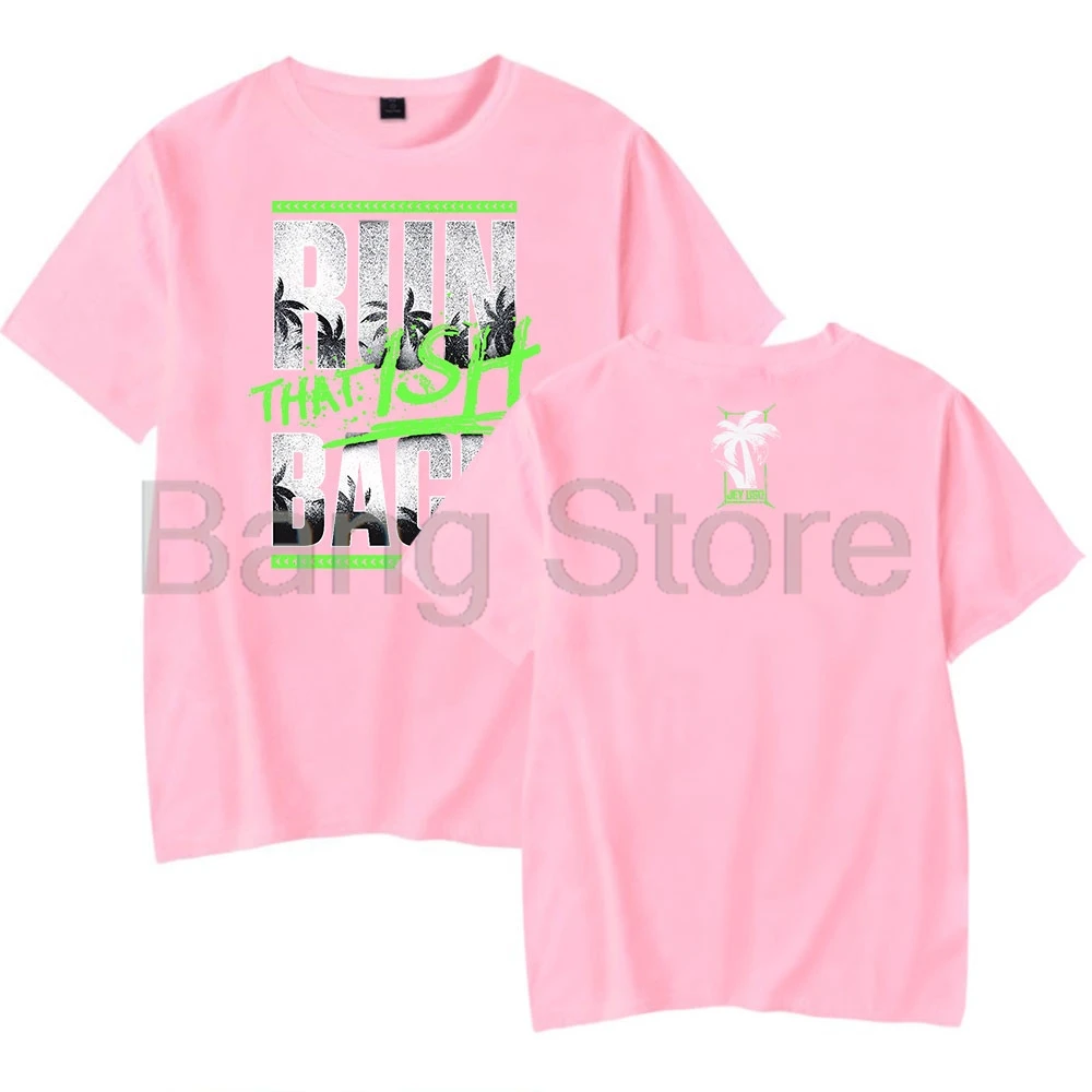 تي شيرت Jey Uso That Ish بأكمام قصيرة للنساء والرجال بياقة دائرية أنيقة للجنسين