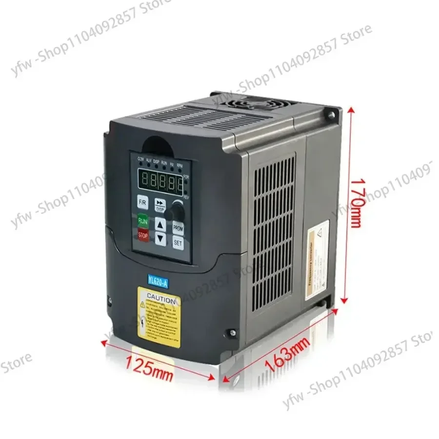 CNC 2.2KW 1.5KW Frequency Converter 220V VFD Variable Frequency Driver Inverter 800W 1500W 2200W Spindle Motor ER11 ER20 Chuck