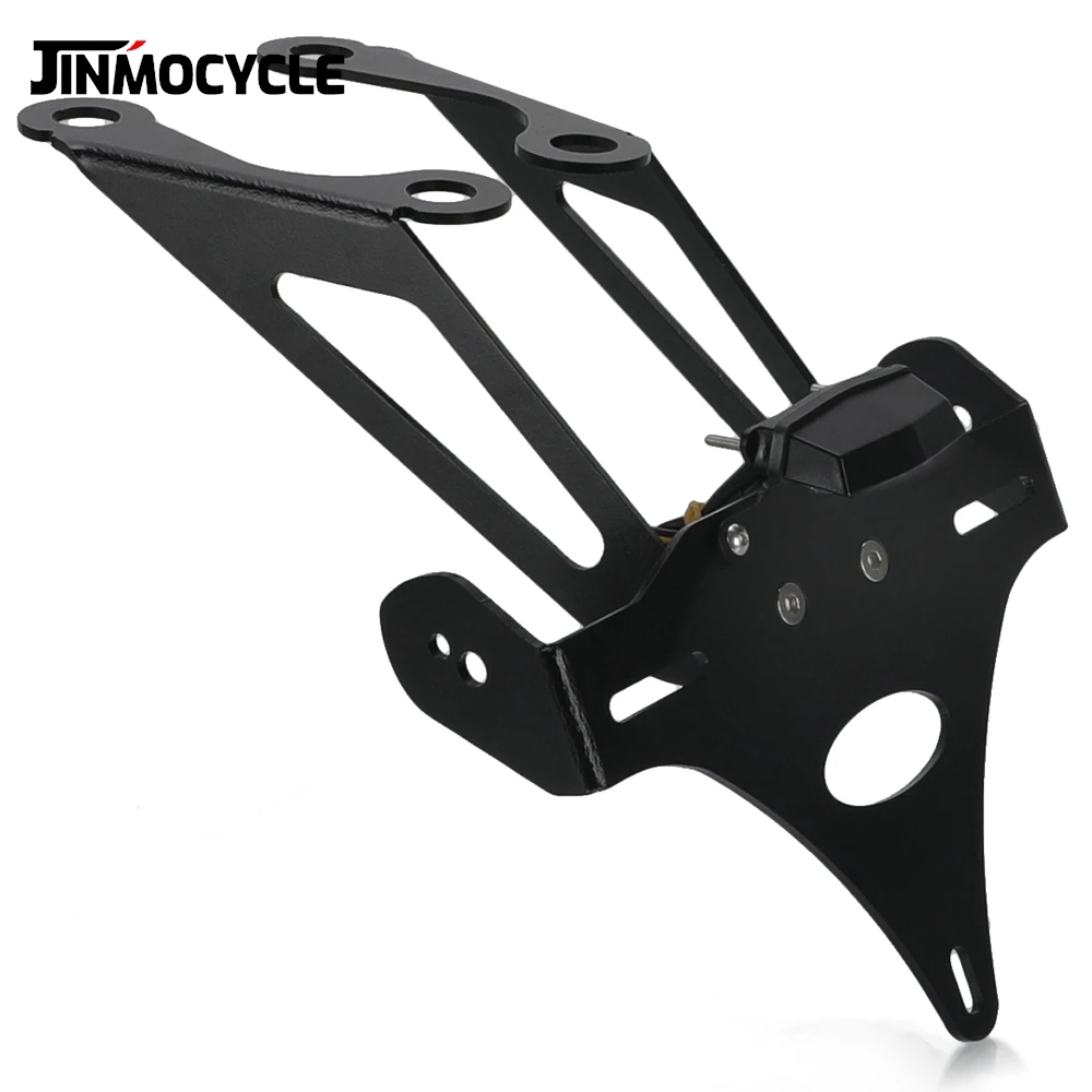 For DUCATI Monster 659 797 821 939 950 1200 2018-2020-2021 License Plate Holder Bracket Rear Tail Tidy Fender Eliminator Kit
