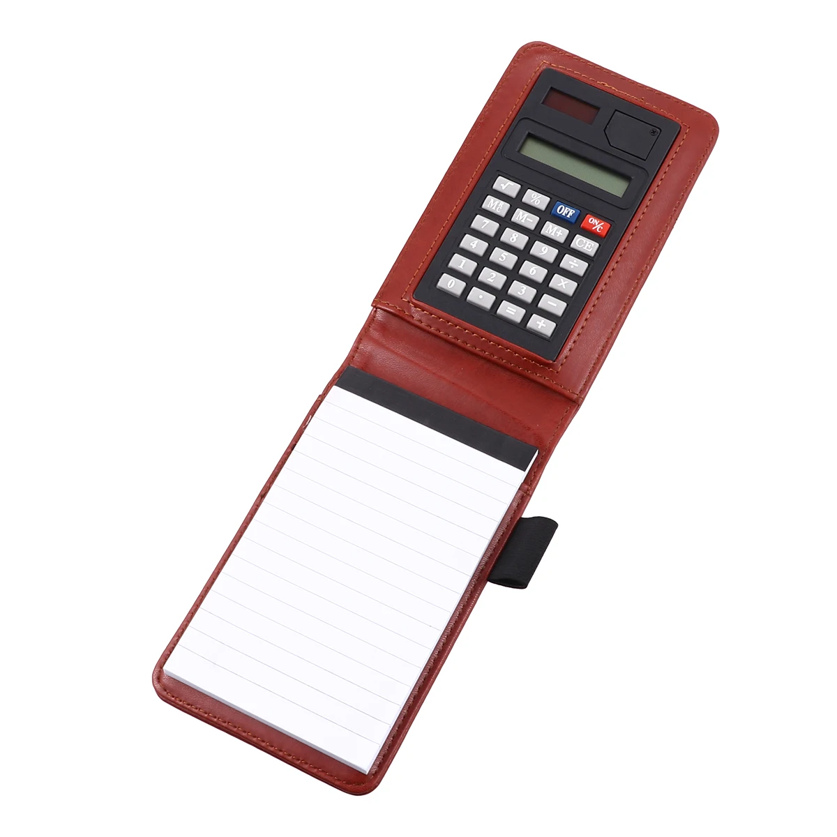 

A7 Size Red-Brown Portable Notepad Practical Memo Pad Compact Note Paper Office School Stationery Reminder List Gift For