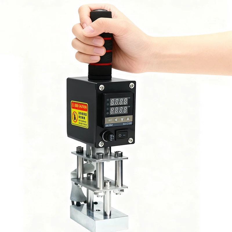 Table Top Thermal Transfer Printer Manual Hot   Stamping Machine for Leather