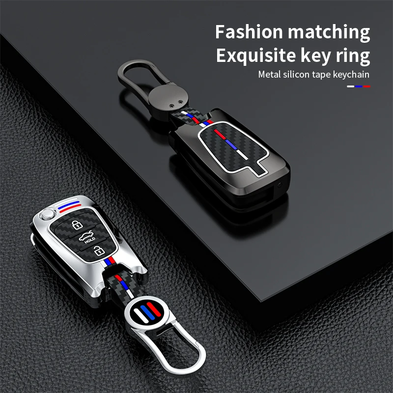 Car Key Case For Kia Sportage Rio 3 Soul Optima Ceed Pro K5 K2 Pride For Hyundai i20 i30 ix20 ix35 Elantra Accent Shell Cover