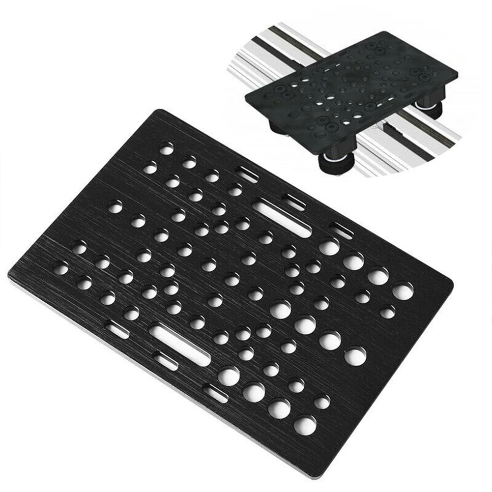 V Slot 20-80mm Tool Precise Aluminum Universal Gantry Plate for V-slot , C Beam, CNC, 3D Printer