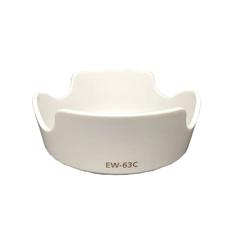 White EW-63C EW63C Camera Lens Hood 58mm Petal baynet lens hood for canon 100d 700d 760d EF-S 18-55mm f/3.5-5.6 IS STM lens