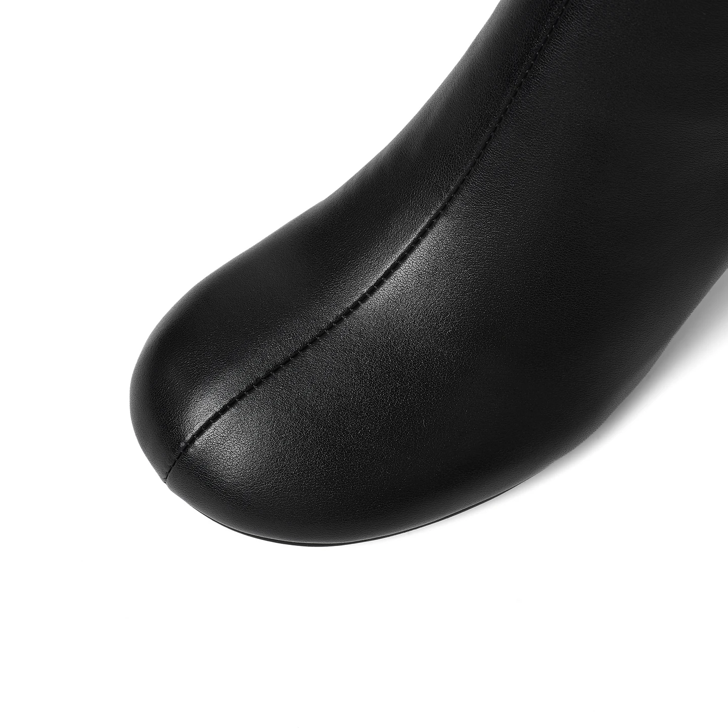 Botines de Mujer Dilalula 2027 de Piel de Vaca Auténtica con Punta Redonda, Bordado de Hojas y Tacón de Aguja Delgado para Fiesta y Cita, Botines para Mujeres Jóvenes