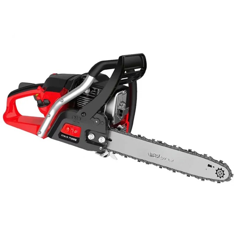 boutique Four-stroke gasoline saw chainsaw high-power chainsaw logging saw  household handheld tree-cutting machine artifact