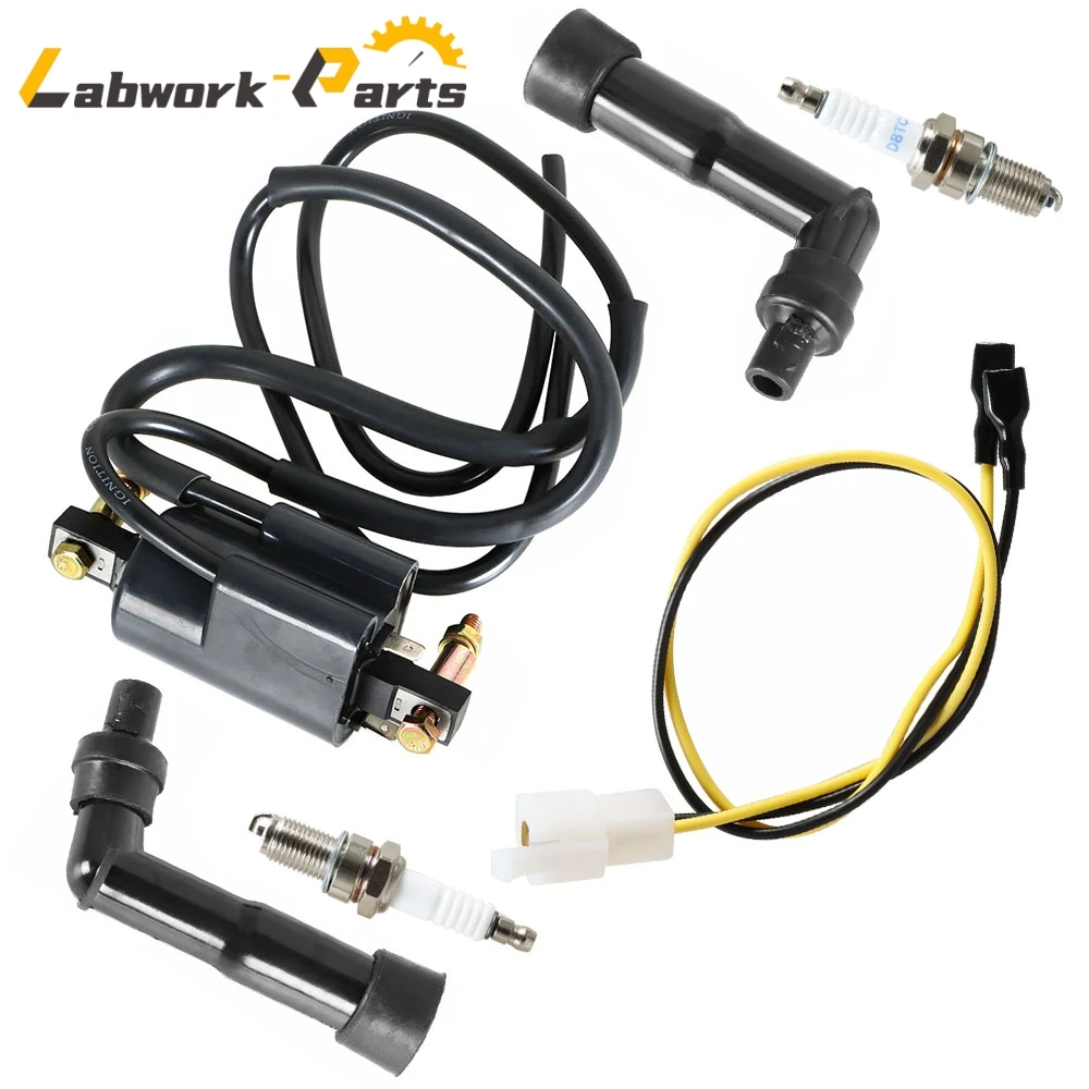 

For Honda Hawk CB400 CB450 Nighthawk CB450 CM400 CM450 Ignition Coil Spark Plug