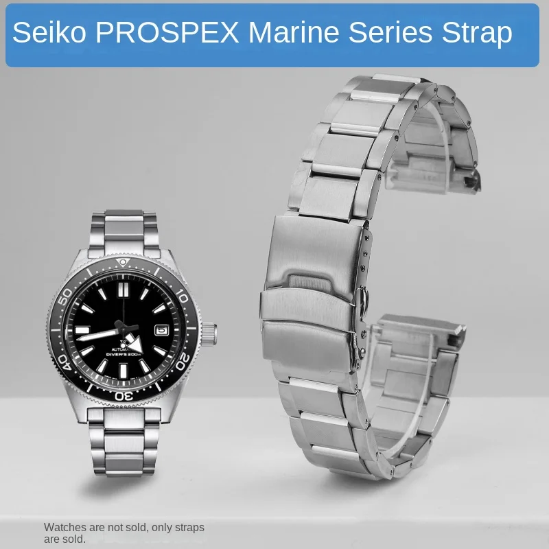 

20mm Stainless Steel Bracelet for Seiko Prospex Mini-Turtle SBDC051/SBDC053 SPB051/SPB053 SBDC055 Steel band 2.5mm spring bar