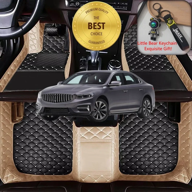 

Customized Fit for Geely Preface Car Floor Mats Car Accessories Tailored Waterproof Auto Carpet Liner Mats Left/Right-hand Drive