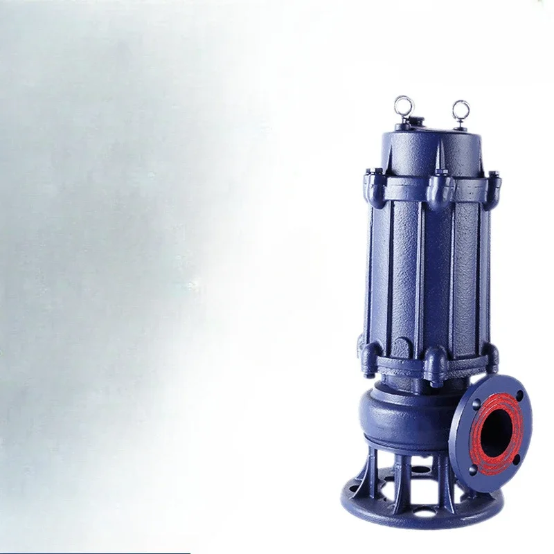 Large submersible sewage pump 380v high temperature non-clogging sewage pump WQ vertical high power