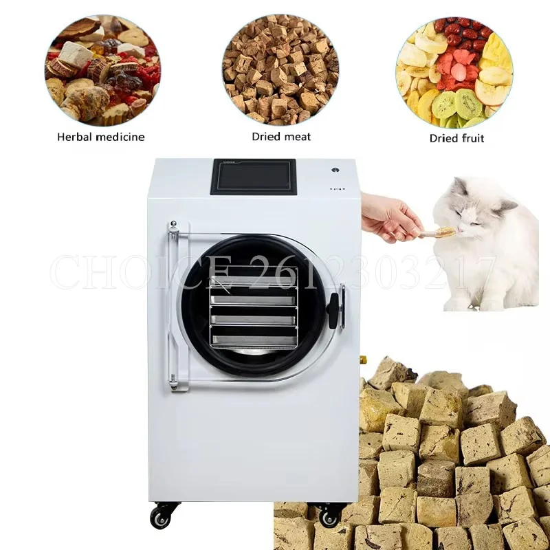 USA In-Stock Vegetables Fruit Vacuum Freeze Dryer Mini Lyophilizer Food Freeze Drying Food Dehydrator for Household