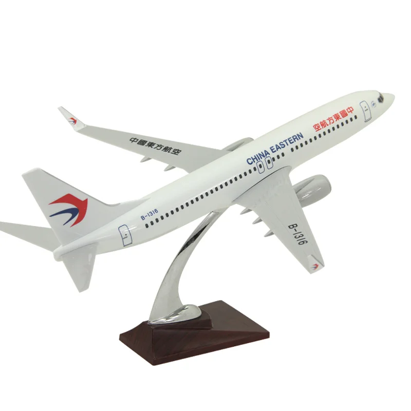 

China Eastern Airlines B737-800 Civil Aviation Resin Passenger Jet Model 1:160 Scale Toy Gift Collection Simulation Display