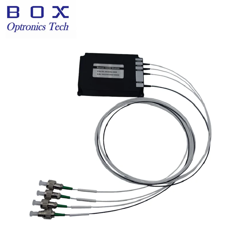 1450/1550/1660nm 1x3 Raman WDM Filter Low Insertion Loss High Isolation WDM Module
