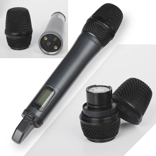 Imagen 2 del producto UDZANA EW135G4 EW100G4 sistema con micrófono inalámbrico profesional con auriculares Haneheld E835S micrófono de diversidad verdadera UHF