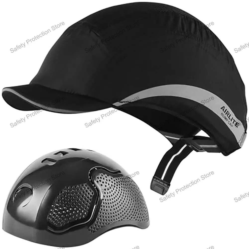 

Защитная кепка для улицы, защитный шлем, легкая бейсболка, стильная каска для мужчин и женщин, рабочая кепка для предотвращения столкновений