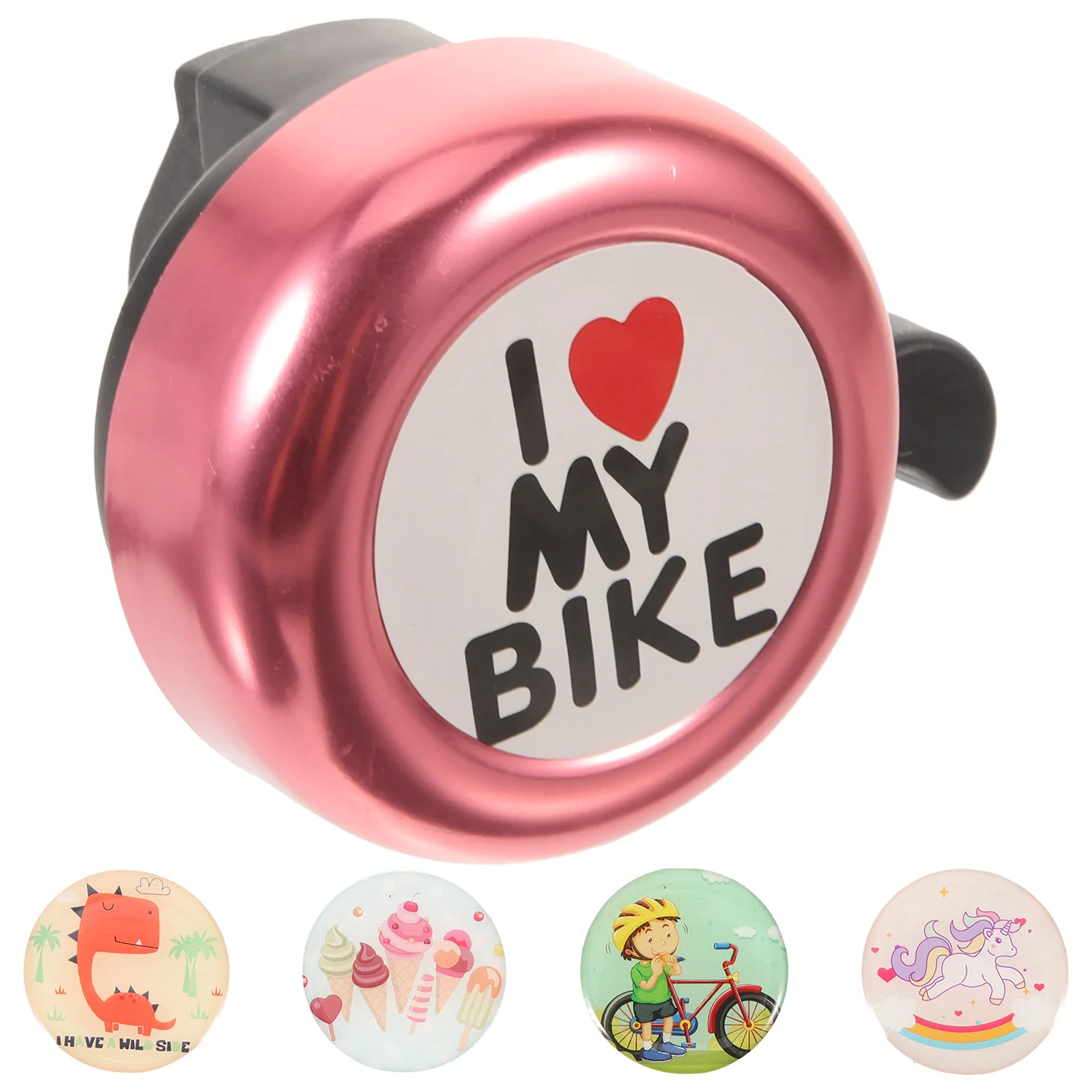 

Alloy Steel Bike Bell Cartoon Animals Shaped Durable for Kids Bikes Scooters Strollers H Supplies Riding Accessories