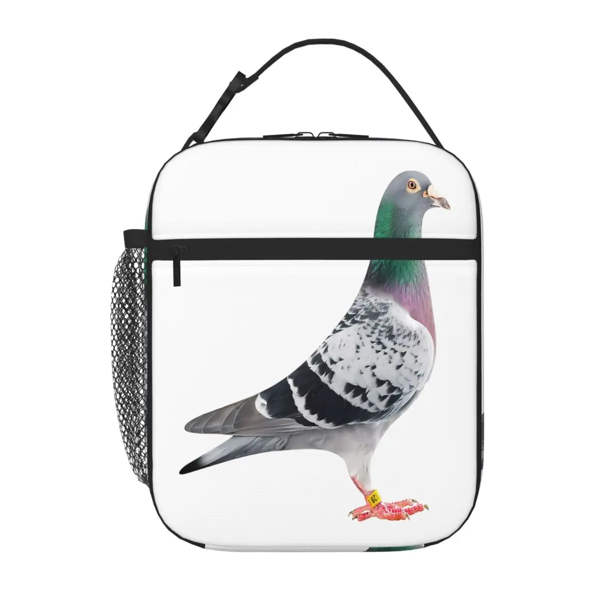 Bestselling Racing Pigeon Industrial Style Large Lunch Bag Open Air Meal Portable Lunch Bag