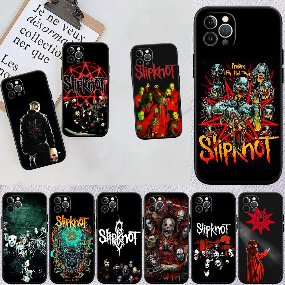 MI29 S-Slipknots-Art Soft Shell Phone Case for Samsung Galaxy S20 S21 S22 Ultra FE + Plus A21S A22 A24 A25 A26 A30 A30S A31
