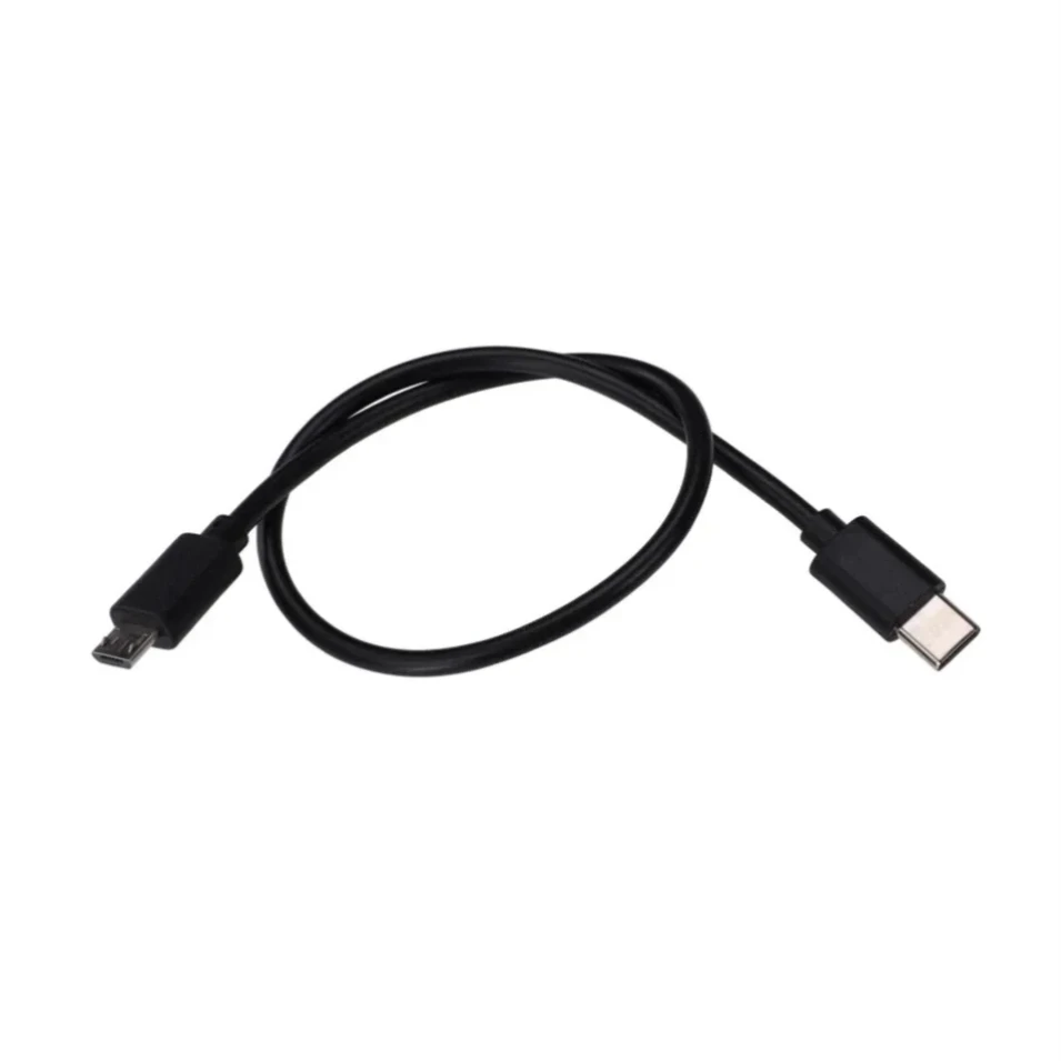 500 ชิ้น Micro USB เพื่อพิมพ์ C สาย OTG อะแดปเตอร์แปลงข้อมูลสายไฟ Fast CHARGING สําหรับ Huawei Xiaomi Samsung USBC ลวด