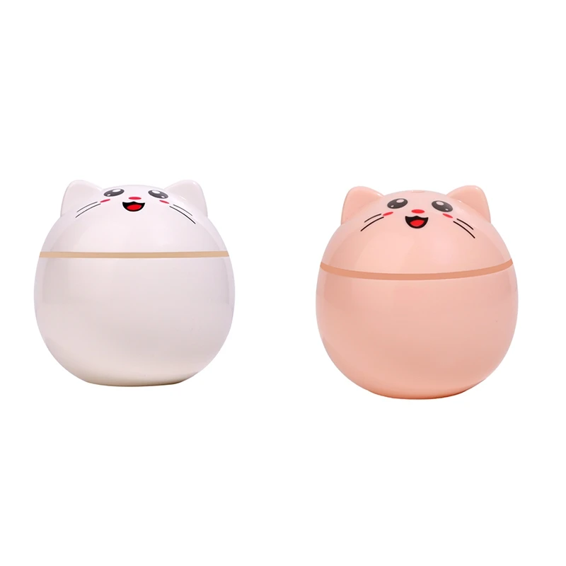 Lucky Cat USB Air Humidifier Ultrasonic Aroma Diffuser Mini Car Mist Maker With LED Lights Portable Air Purifier