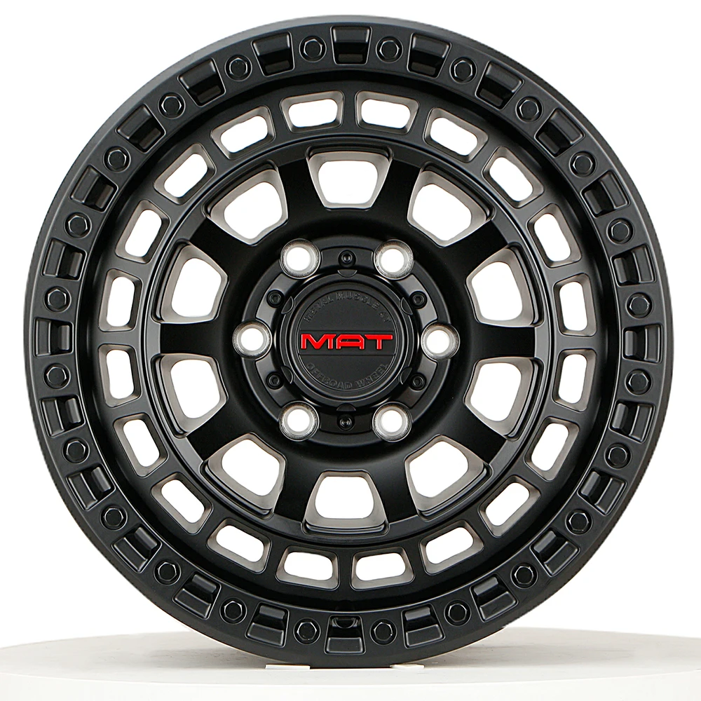 17 Inch Wheels 17x8.5 Compatible With Jeep Wrangler JK JL Off Road Vehicle 5x127 M103