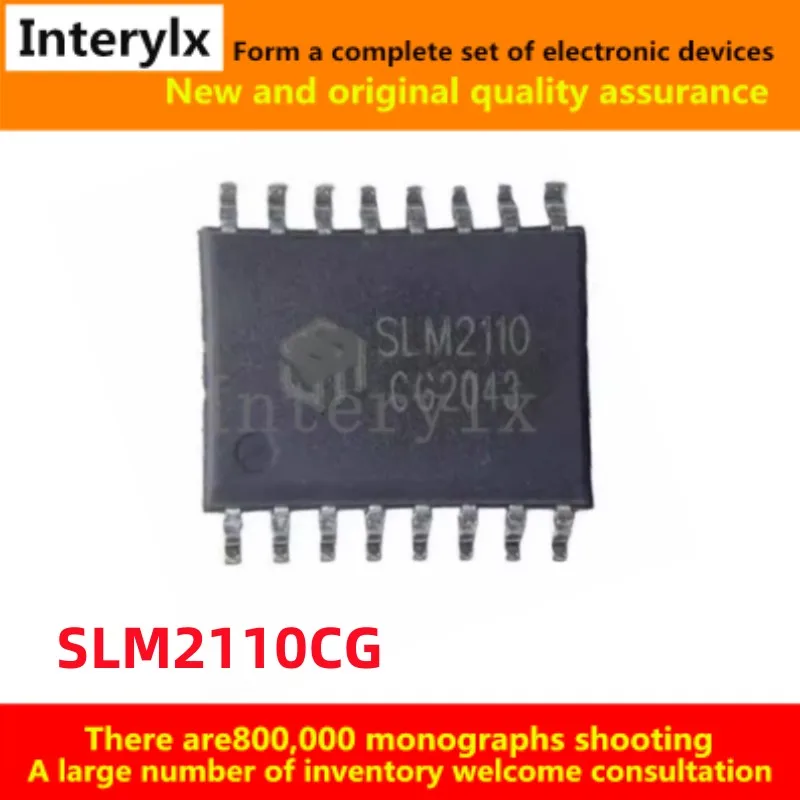 5-20Pcs/Lot Original Genuine SLM2110CG SMD SOP16 Integrated Circuit SLM210 Full/Half Bridge Driver