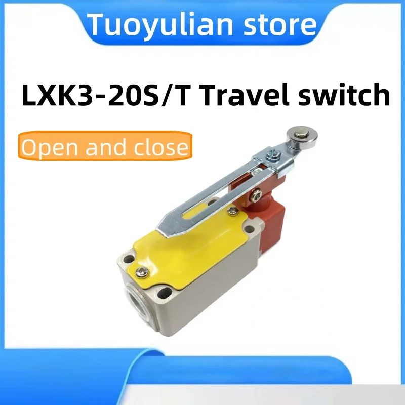 Metal roller travel switch LXK3-20S/T automatic reset micro limit switch mechanical limiter 10A