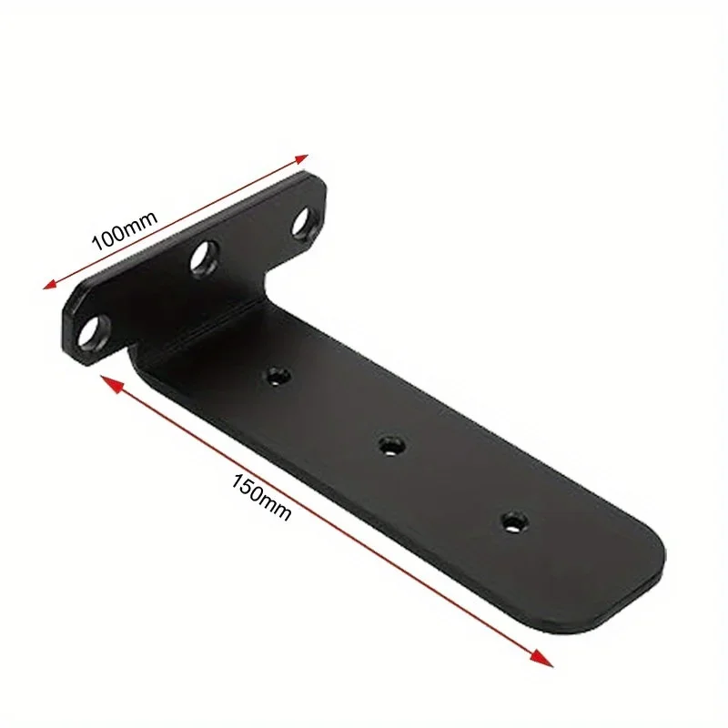 2pcs Floating Shelf Brackets L Bracket Shelves Heavy Duty Thickened Widen Hidden Brace Joint Angle Brackets for Wooden Hanging