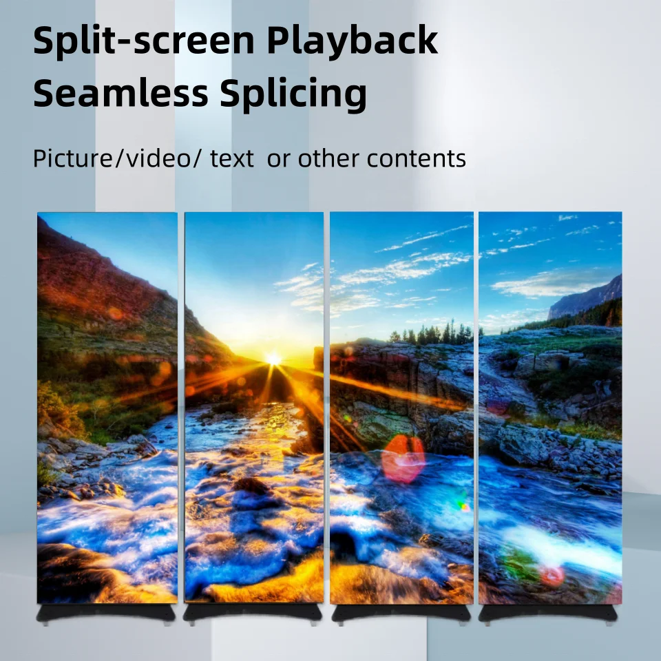 اللاسلكية USB 4G P2.5 Led ملصق عرض داخلي P2.5mm المحمولة الإعلان Led الإطار عرض ملصق الدائمة شاشة Led #5