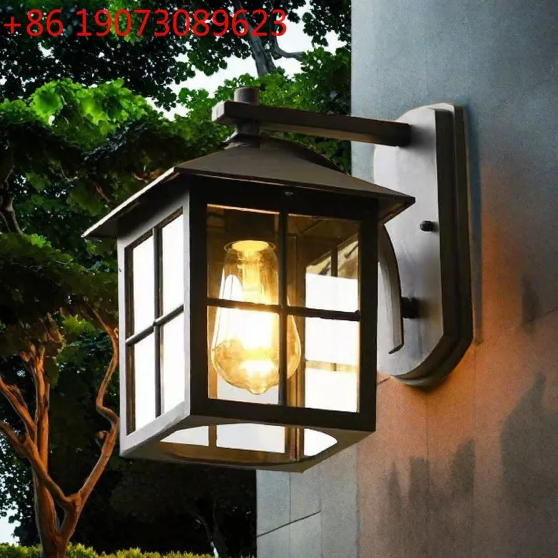 

Европейский стиль ретро уличный настенный светильник бра водонепроницаемый