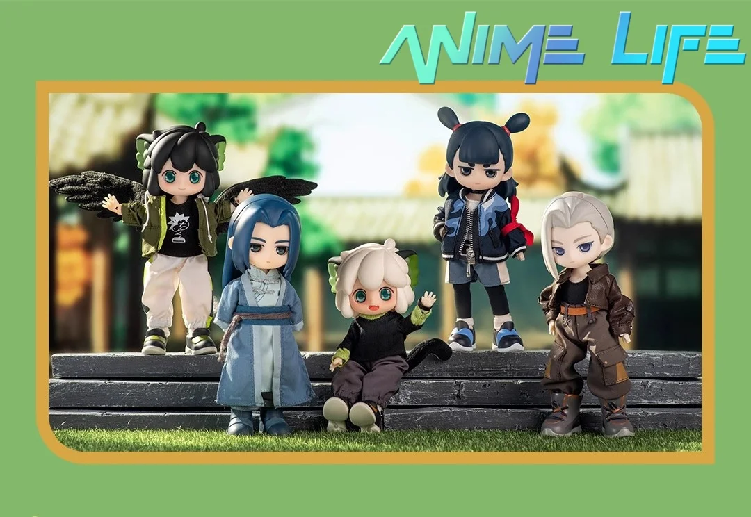 

Официальное аниме «Легенда о Hei Xiao Hei Wuxian Luye 1/12 BJD», фигурка куклы, игрушка, оригинальный мультяшный подарок для косплея