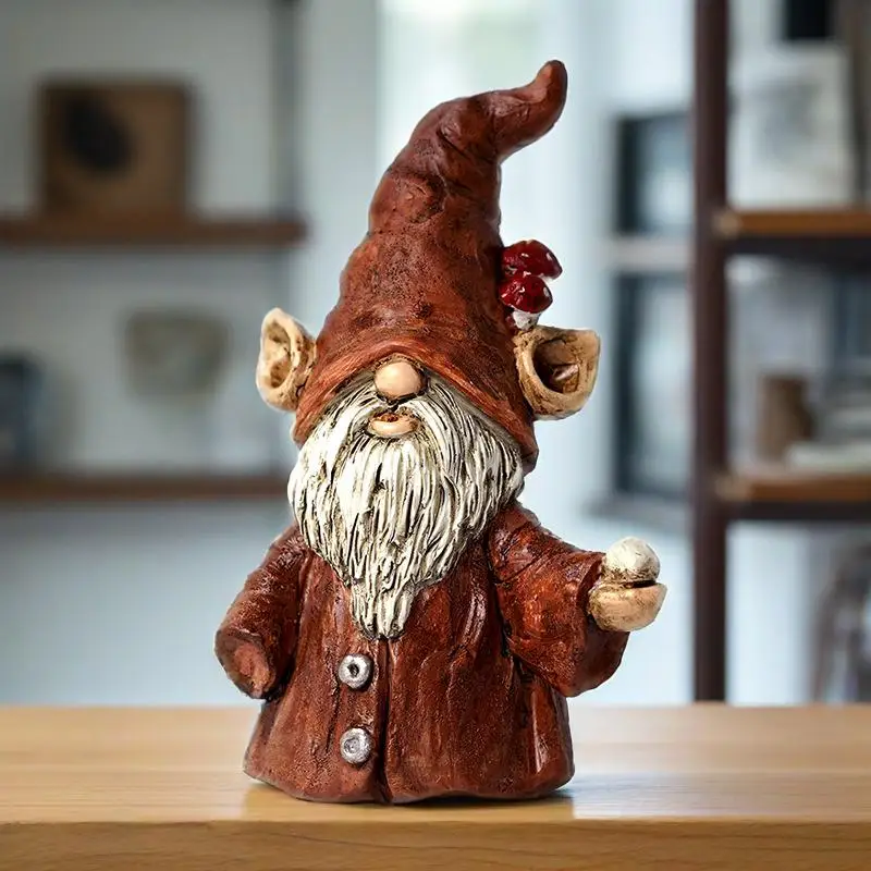 

Santa Claus Statue Aromatherapy Ornament Resin Interior Decoration Home Decor Items for Living Room Office Desk Study Desktop