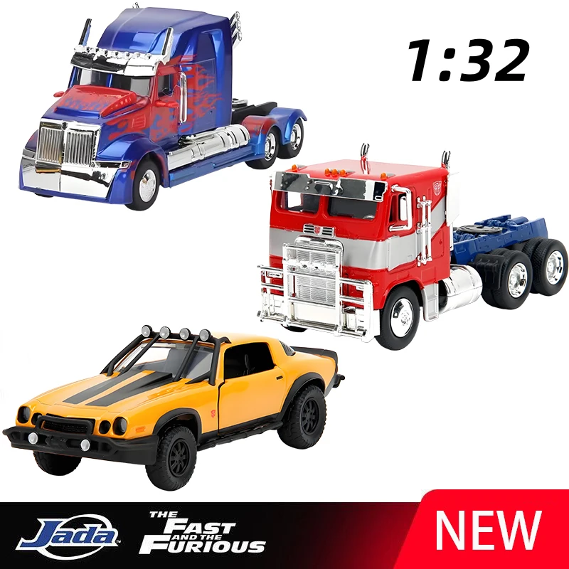 

JADA 1:32 WESTERN STAR 5700XE Camaro 1977 легкосплавный автомобиль, литье под давлением и игрушечный транспорт, модель автомобиля, миниатюрная масштабная модель автомобиля для детей