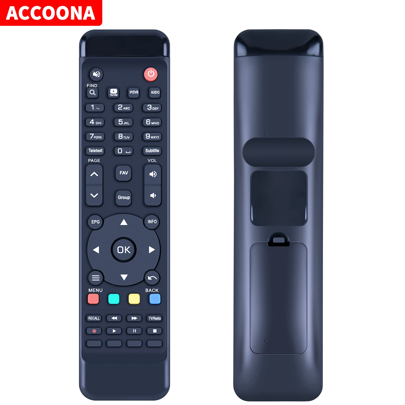 Remote control for AMIKO HIS, Mira X, HiS-4300, HiS-4200, HiS-1000, HiS-2000, HiS-3000