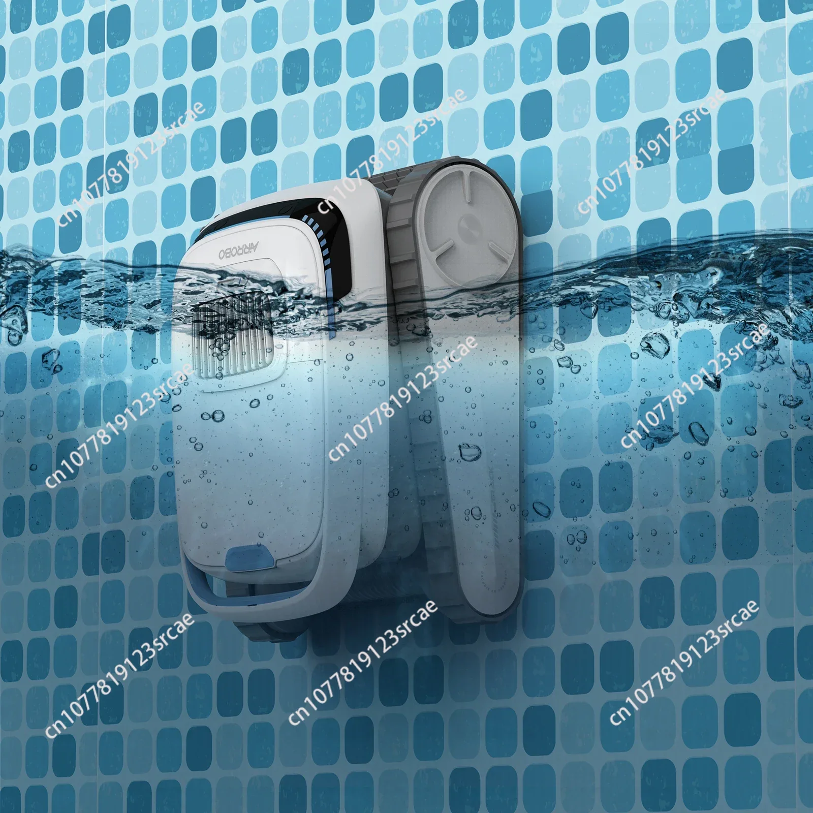 PC10 150LPM Cordless Robotic Pool Cleaner 120m Pool Floor Wall Cleaning Swimming Water Automatic Robot Vacuum Cleaner