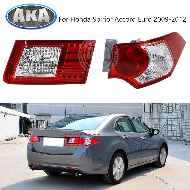 Rear Bumper Tail Light Taillight Taillamp Brake Light Turn Light For Honda Spirior Accord Euro 2009 2010 2011 2012