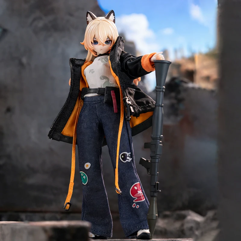 

Neo Eden Toys Black Iron Rest Series 1/12 Bjd 15.5cm Dolls Blind Box Mystery Box Toys Cute Action Anime Figure Kawaii Model Gift