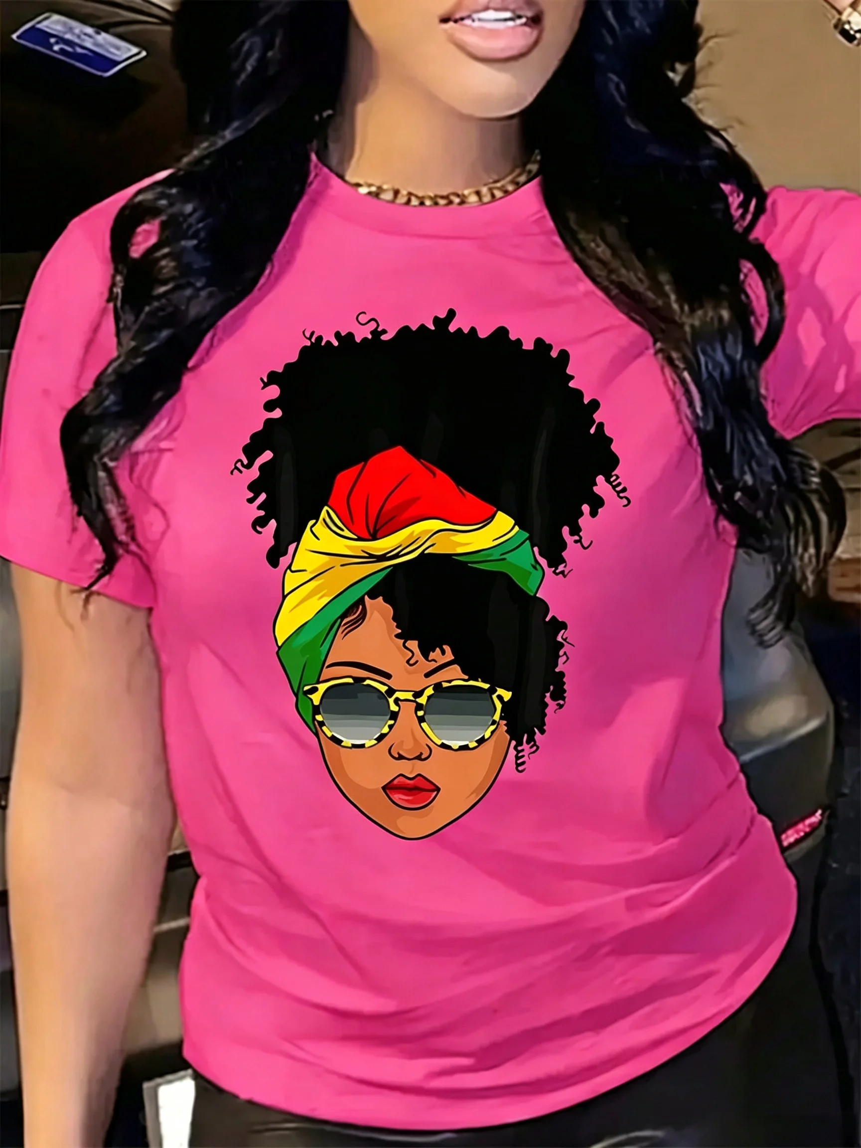 Dames Plus Size Casual T-shirt - Women Fashion Wear recensie en prijs