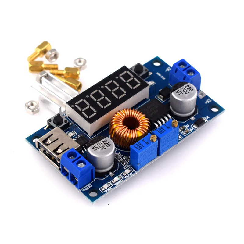HW-514 5A Constant Voltage Constant Current Step-down Power Supply Module Constant Voltage Constant Current Module with USB Port