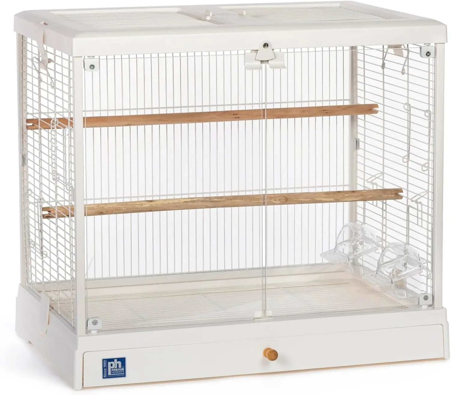 

Клетка для птиц Prevue Pet Products Clear View Glass Standing Bird Cage - идеально подходит для мелких птиц, таких как попугаи, волнистые попугайчики, финки, кореллы и другие.
