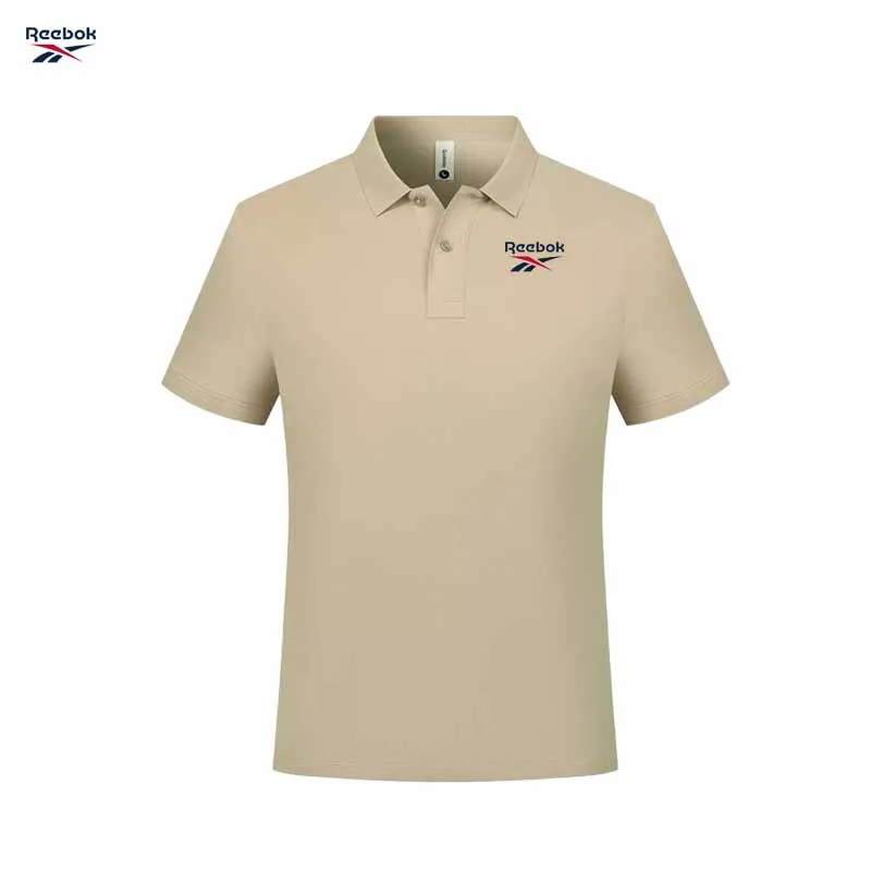 Reebok 2026 New Men's Regular Fit Short Sleeve Collar Shirt Soft and Comfortable Fabric Casual Sportswear Summer Fashion Top T-S - view 5