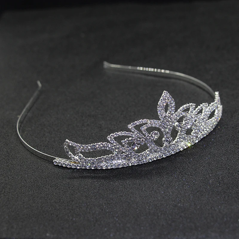 ZANLLOY Fashion Rhinestone Princess Crown Wedding Prom Hair Accessories Bridal Tiaras Birthday Party Headwear Gifts