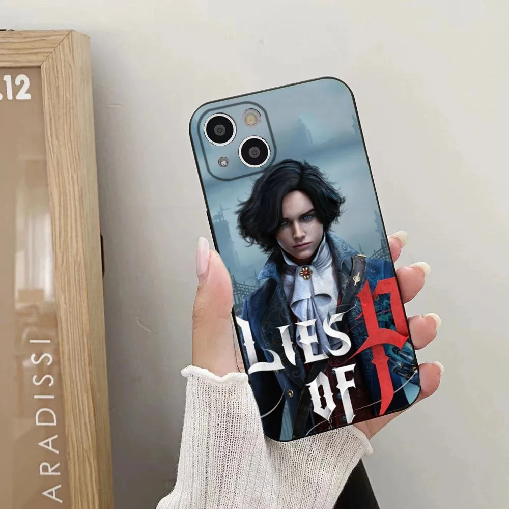 Game L-Lies of P Phone Case For iPhone 15,14,13,12,11 Plus,Pro,Max,XR,XS,X,7,8 Plus,SE,Mini Silicone Soft