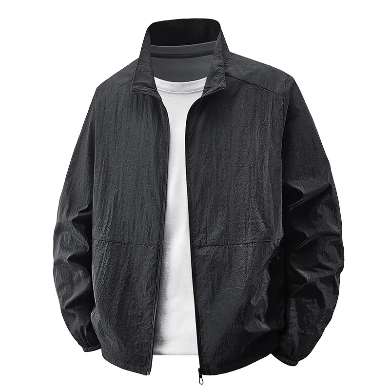 

Летняя мужская куртка с защитой от ультрафиолета UPF 50+, ультралегкая спортивная одежда, мужская ветровка, повседневные куртки, одежда для защиты от солнца