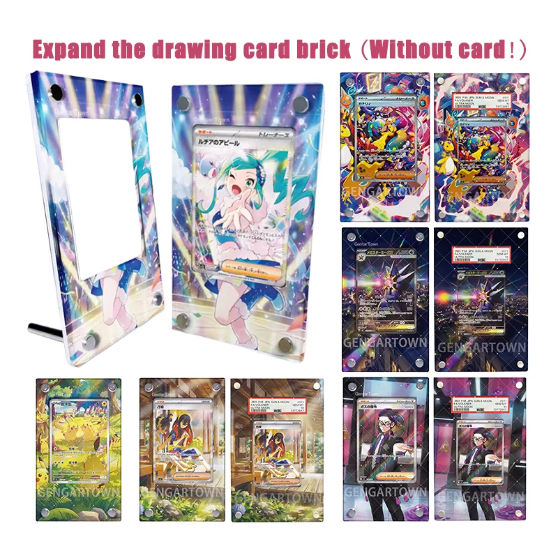 

Lisia Starmie Carmine Boss's Orders Japanese Anime Characters Diy Homemade Expand The Drawing Card Brick Collection Toys Gift