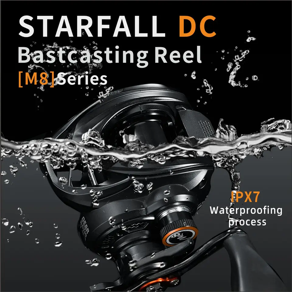 ANATONO STARFALL デジタル制御ブレーキ鋳造釣りリール 149 グラム 7.0