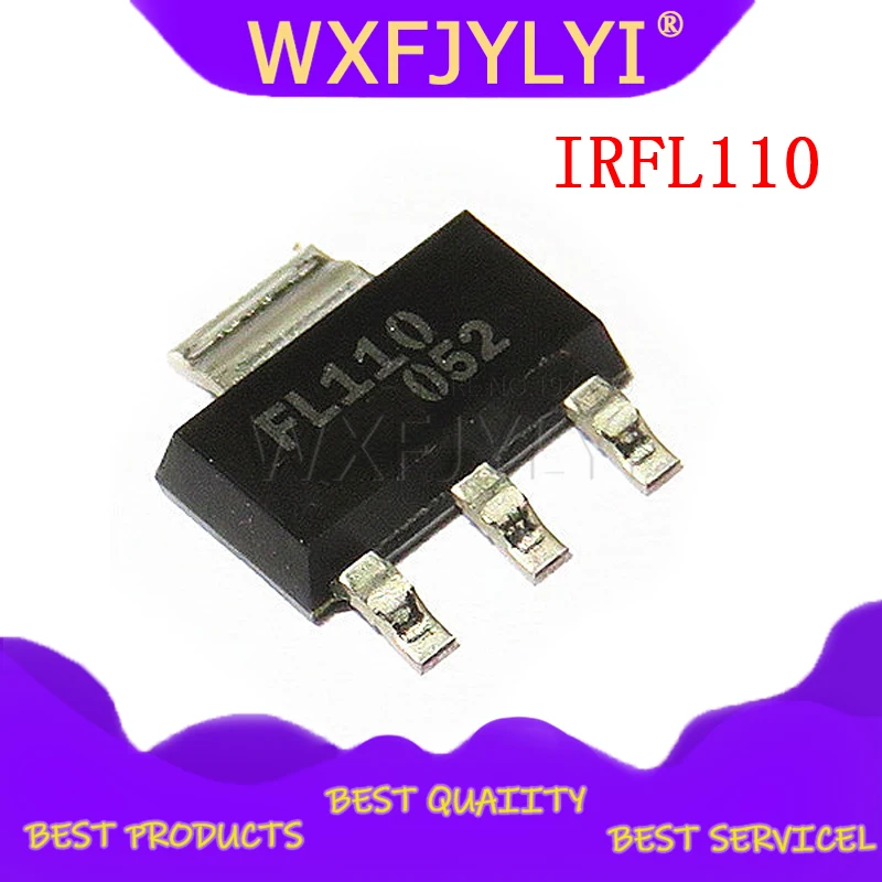 5PCS FL110  IRFL110   SOT-223  integrated circuit