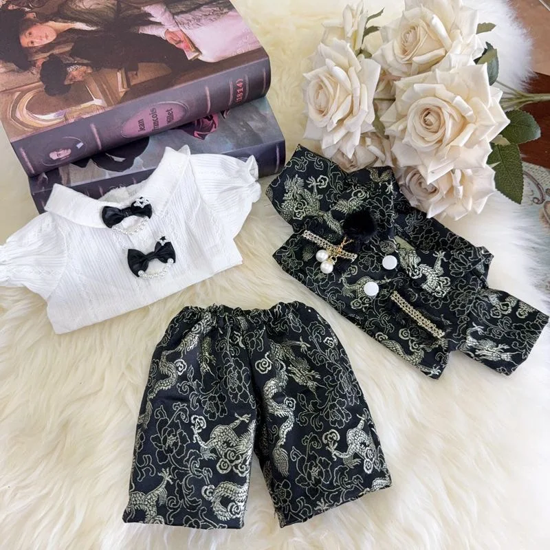 Roupas de boneca de algodão 20cm 40cm “dragão enrolado pequeno senhor” 50- 55cm roupas de boneca reborn frete grátis